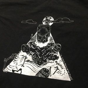 Pabst Blue Ribbon screenprint tee